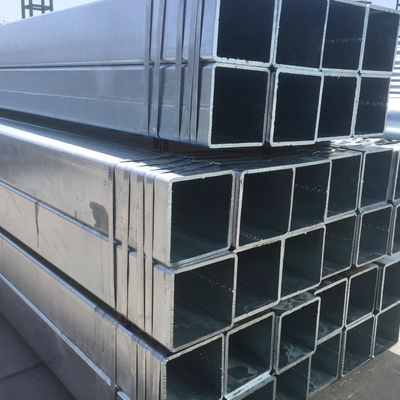 q235b q345 st52 100*100 gi Rohr 90 mm galvanisiertes Stahlrohr hohles quadratisches Rohrrohr für den Bau
