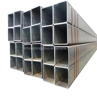 Warm verkaufte Lieferflüssigkeit Q235 202 40cr p110 Kohlenstoffstahl 0,5 ~ 2,0 mm Wanddicke Warmgewalzte galvanisierte Quadratrohr aus Stahl