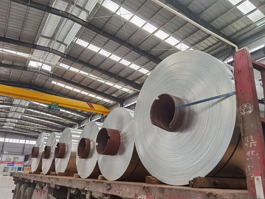 Hohe Qualität 100-2650 mm Aluminium Spirale 1050 1060 1100 Stahlspirale Verpackungsmaterialien Baustoffe