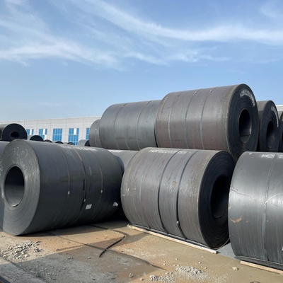 Werkspreis Astm A36 A283 A387 Q235 Q345 S235jr Warmgewalzte Spulen aus Kohlenstoffstahl pro Tonne
