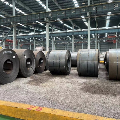 Werkspreis Astm A36 A283 A387 Q235 Q345 S235jr Warmgewalzte Spulen aus Kohlenstoffstahl pro Tonne