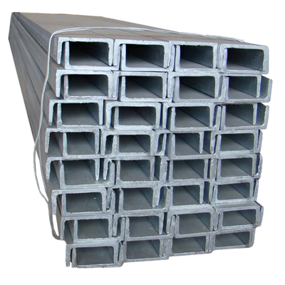 Chinesischer Hersteller DIN EN10025 S235J2G3/G4 Aluminiumverzinktes U &amp; C-Kanalstahl - hochwertige Strukturkanäle