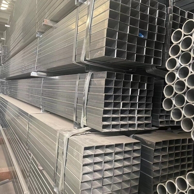 40x40 Quadratrohr Rohr Astm Stahl Profil Ms Quadratrohr Verzinktes Quadrat und Rechteck Stahl Innerhalb von 7 Tagen Q235 Q195 St37