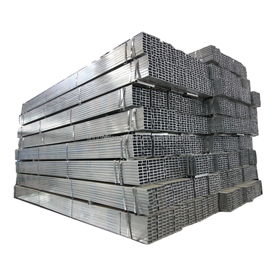 Quadratrohr Rohr 50x50mm Schwarz Rechteckige Eisenrohr 1,8mm Dicke Heiß getaucht galvanisierte Quadratrohr