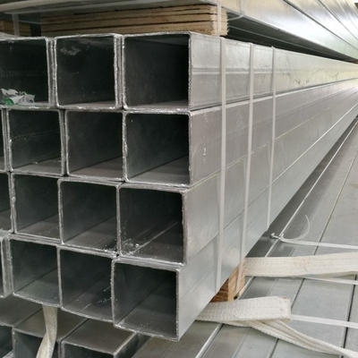 Quadratrohr Rohr 50x50mm Schwarz Rechteckige Eisenrohr 1,8mm Dicke Heiß getaucht galvanisierte Quadratrohr