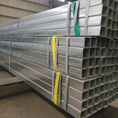 En10219 St37-2 20x20 25x25 40x40 50x50 60x60 20x40 30x50 150x150 Hohles Quadratrohr aus galvanisiertem Stahl