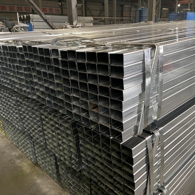 En10219 St37-2 20x20 25x25 40x40 50x50 60x60 20x40 30x50 150x150 Hohles Quadratrohr aus galvanisiertem Stahl