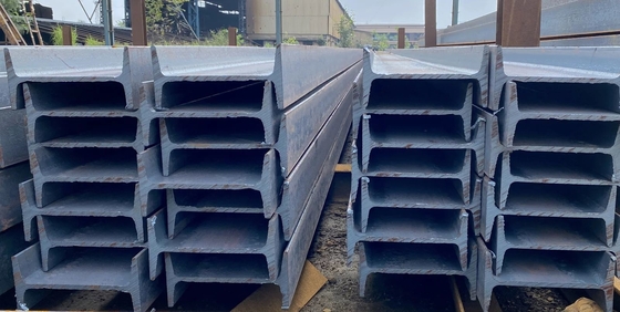 Baustoff Haus Baukörper aus Kohlenstoffstahl Balken warmgewalzt 10 X 10 6m Leichtstahl H I-Abschnitt Balken