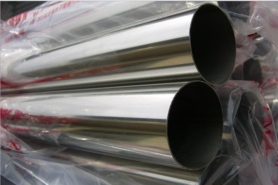70 bar Edelstahlrohr 75 mm Durchmesser Edelstahlrohr Haarlinie Endung Edelstahlrohren
