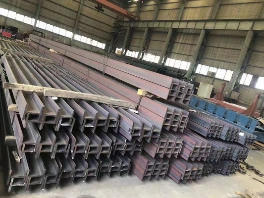 China Herstellung von Strukturen aus Kohlenstoffstahl billig Preis h Balken hn 250 x 125 mit Qualität q235b q345b