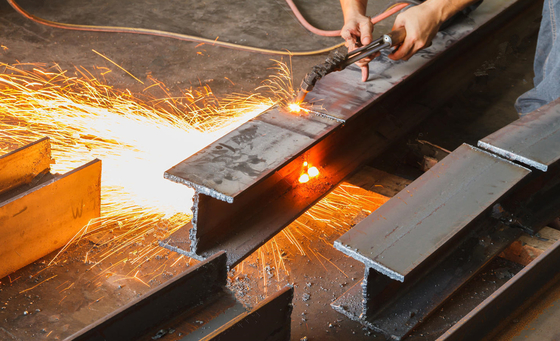 Struktur aus Kohlenstoffstahl billiger Preis h Balken mit Qualität q235b q345b