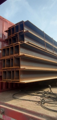 Warmverkauf Fabrik Stahlprofil H-Baum Stahl 6m 12m H-Baum für den Bau Lager H-Abschnitt Balken