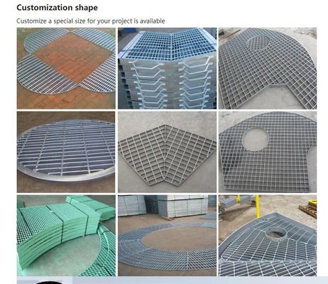 Fabrikpreis Q235 25mm 30mm 32mm 40mm Baustoffe Verzinktes Stahlgitter für Plattform
