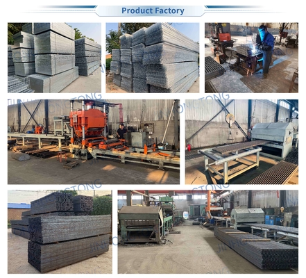 Plattform Stahlgitter Treppe Galvanisiertes Gebäudeboden Stahl Galvanisiertes Gitter Grill Preis
