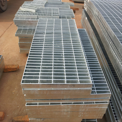 Hergestellt in China Fabrik Galvanisiertes Metall Stahl Q235 345 Gitter Gehweg Plattform Treppenfußboden