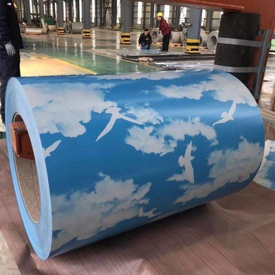 ASTM-Standard PPGI / PPGL Farbe vorgefärbt galvanisiertes Stahl RAL Farbblätter/Spulen ppgi Spirale weiße Farbe für die Herstellung von Whiteboards