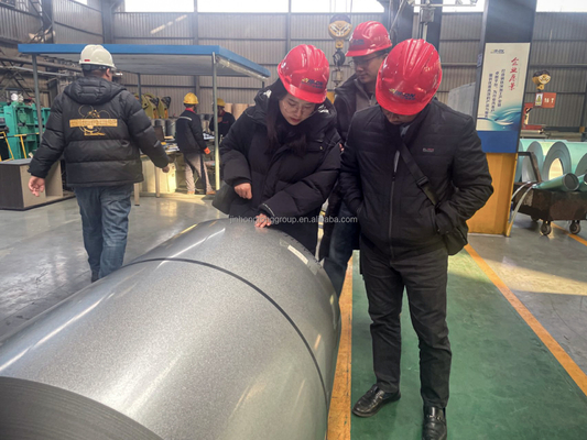 Kaltgewalzte Galvalume Az150 Gsm Aluzinc-Metallplatte Afp Fingerabdruckschutz