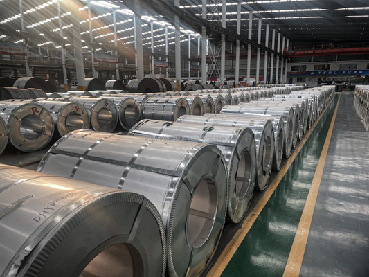 Aluzinc Zink Spirale Spirale Az150 55% Al-zn Galvalume Stahl 0,35*1000mm Galvanisierte Stahlplatte Warmgewalzt 7 Tage 0,12~2,75mm