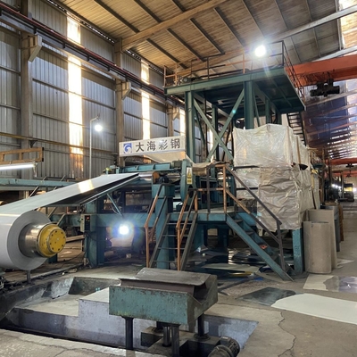 0.8mm Breite mm ppgi mm Farbbeschichtung galvanisierter Stahlspule ppgi Farbschleife ral 5030 ppgi Spule
