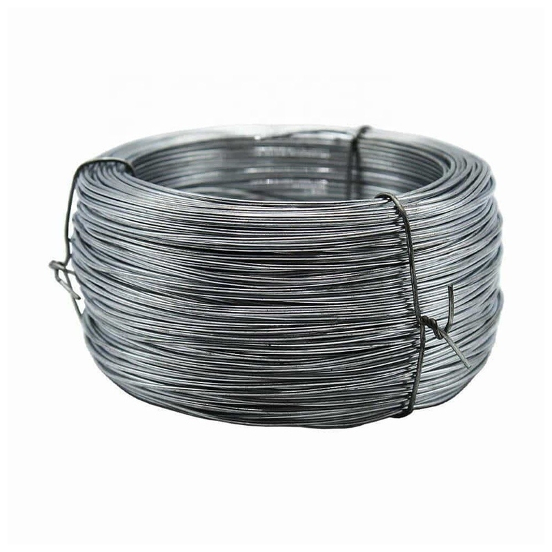 Verzinktes Zink Bwg 16 20 Eisen Schwerlastmetall Gi Stahl-Rebar Bindungsdraht Nylon beschichtetes Bindungsdraht für Baustoffe