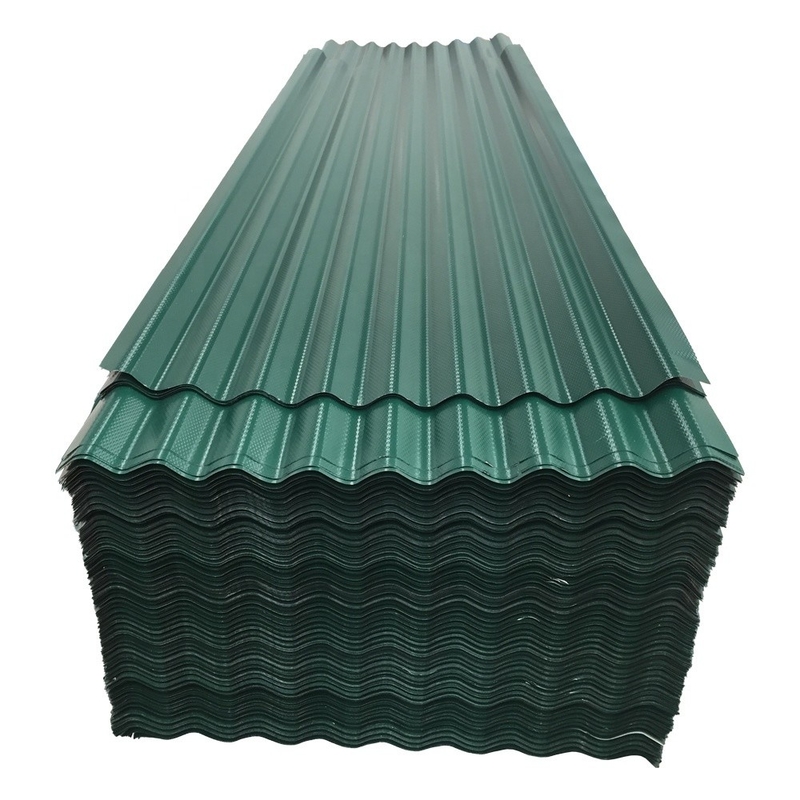 Farbiges Dach galvanisiertes Stahlblech Farbiges Welldachblech für Dachmaterialien in der Frist FOB CIF CFR EXW