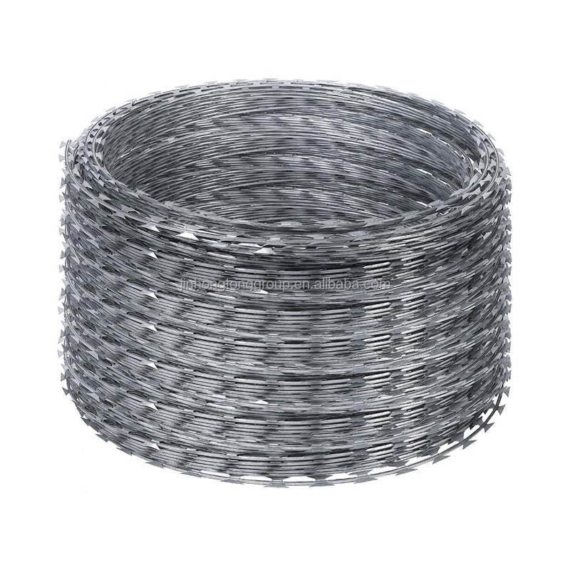 Hot Dip Galvanized Dornseil Stacheldraht Die ultimative Lösung für Gefängnis Barbed Draht Zaun und Sicherheitsprojekte