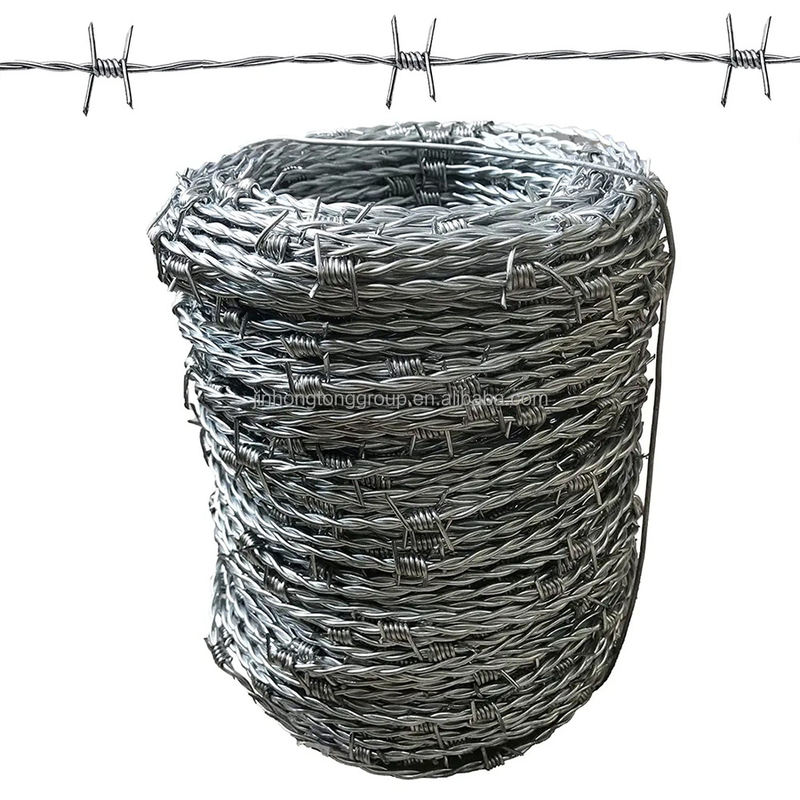 Stacheldraht-Spule für Schutzbauten