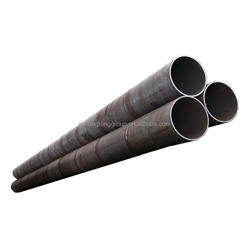 5-30 mm Wanddicke Rohr Rund ERW Schwarzer Kohlenstoffstahl Hohlbereich für schwere Maschinen