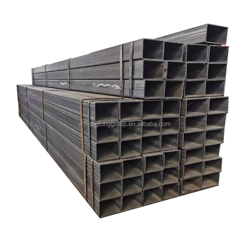 Stahlholles Quadrat Schwarzes Stahlrohr 304 Sch 80 zum Biegen und Rundmachen