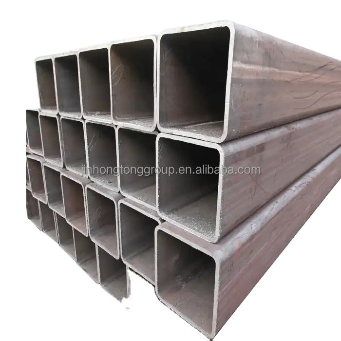Hot Dip Galvanisiertes Quadratrohr Eisenrohr 0,9mm Gi Rohr Perforiertes Pulverbeschichtetes Strukturelles Galvanisiertes Stahlquadratrohr