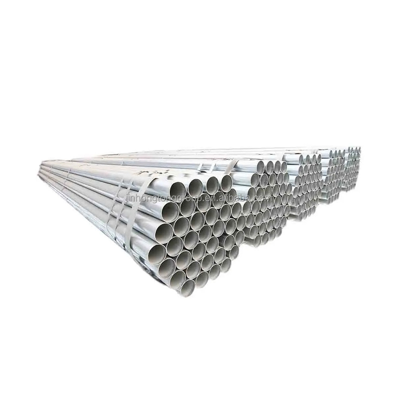 Stahl-Struktur ASTM A36 Q235 Rundverzinktes Stahlrohr mit CE-Zertifikat und Zinkbeschichtung 200-700 g/m2