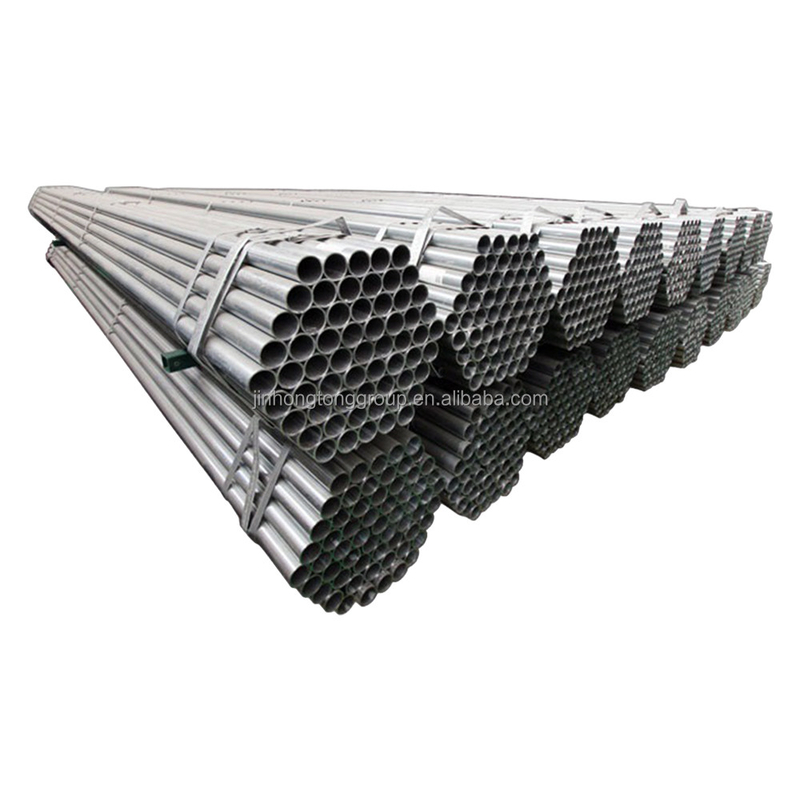 Q235b Heißgetränktes Verzinktes Rundgeschweißtes Stahlrohr 18 Gauge Verzinktes Stahlrohr für Hochtemperaturumgebungen