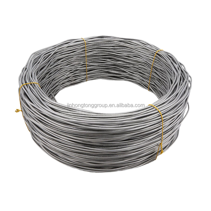 Direkt Lieferung Galvanisierter Stahldraht 5,5 mm 6,5 mm 8 mm Q195 Q235 SAE1006 SAE1008 für individuelle Länge