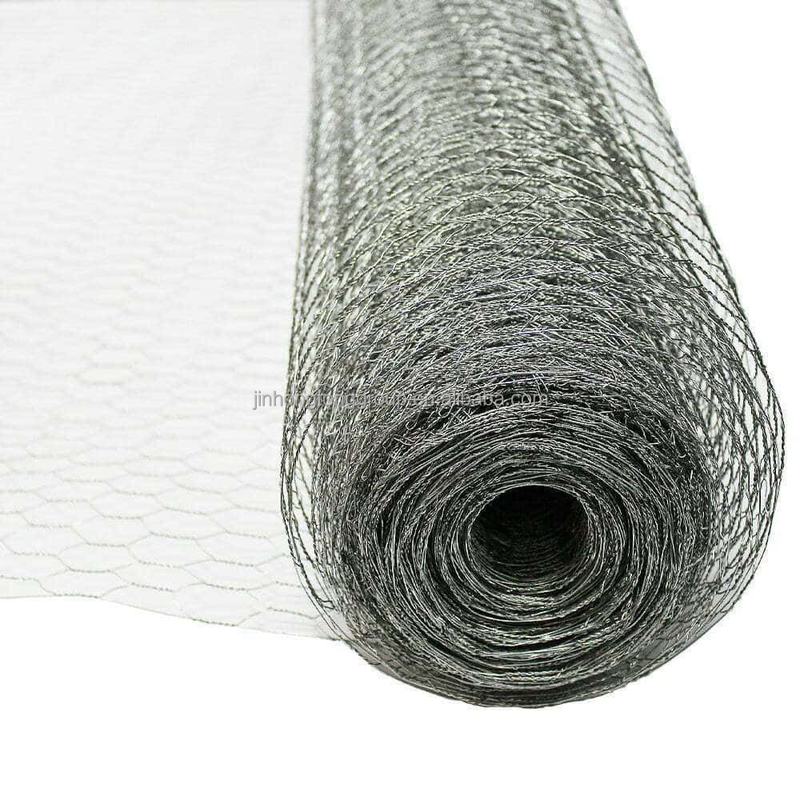 Galvanisierte 60 80mm Stahl Hühnernetz Zaun Farm Dreifach Twist PVC Beschichtet Sechseckdrahtnetz Twill Weave und nach Maß geschnitten