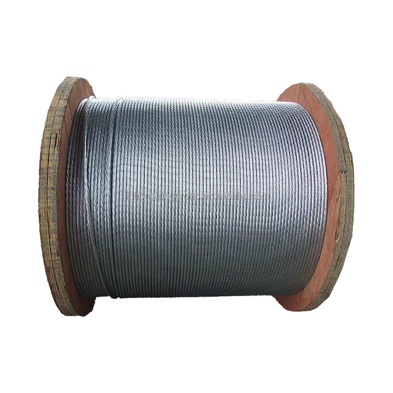Gewicht der Spirale 10 kg-800 kg/Spule 6x36 6x19 Winde Kran Heben Drahtseil Stahl kundenspezifisch verzinktes Kohlenstoffstahl CCS Freischneiden
