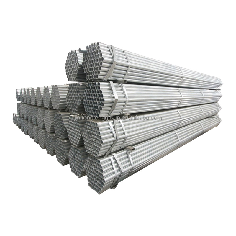 Hot-DIP G. I Gi Rohr mit Zinkbeschichtung A53 A106 für S235jr S355jr Galvanisierte Runde Stahlrohr Verarbeitung Service Punching