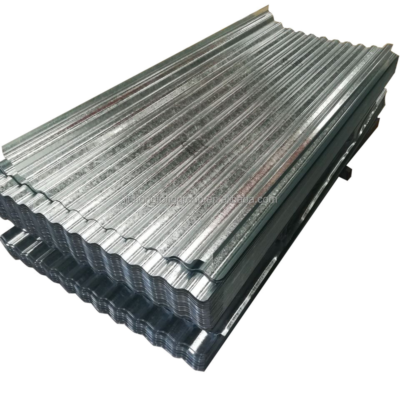 1800-2000 mm Länge gekrümmte Metalldachplatten Zinkverzinktes Wellstahl vorgebrachte Verzinkte Dachplatten für Decken