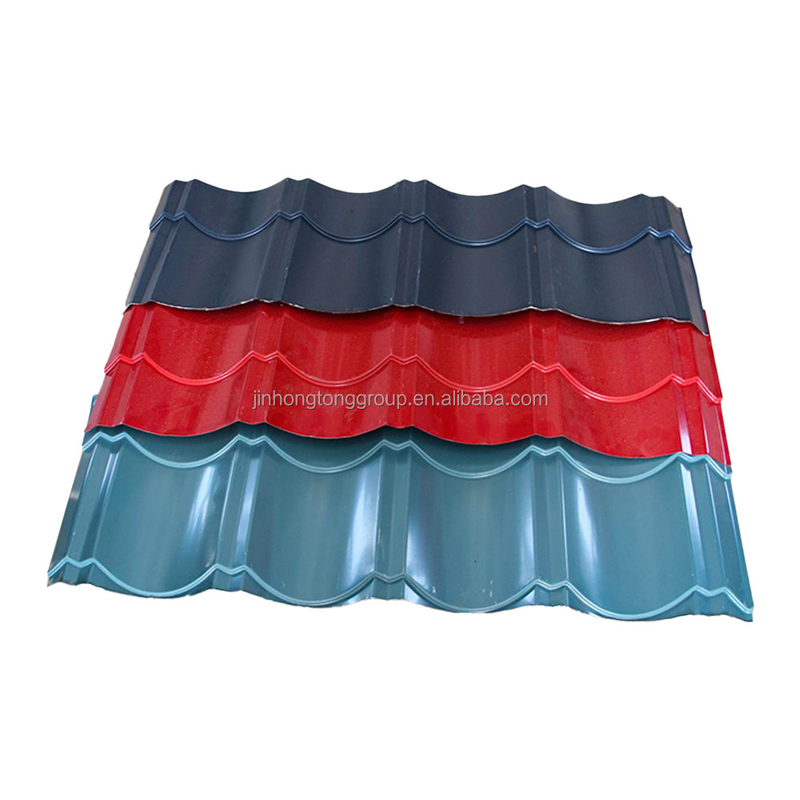 Dicke 0,2 4 mm Farbbeschichtet 4ft x 8ft Wellverzinktes Stahlblech für das Dach SGCC/CGCC/DX51D Z/Q195-Q345