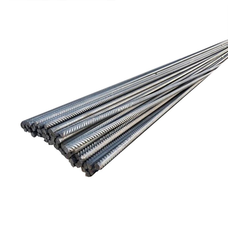 HRB400 HRB335 Stahlstange D10 D12 D16 D20 Runddeformierte Stange Länge 6m 8M 9m 12M für Betonverstärkung