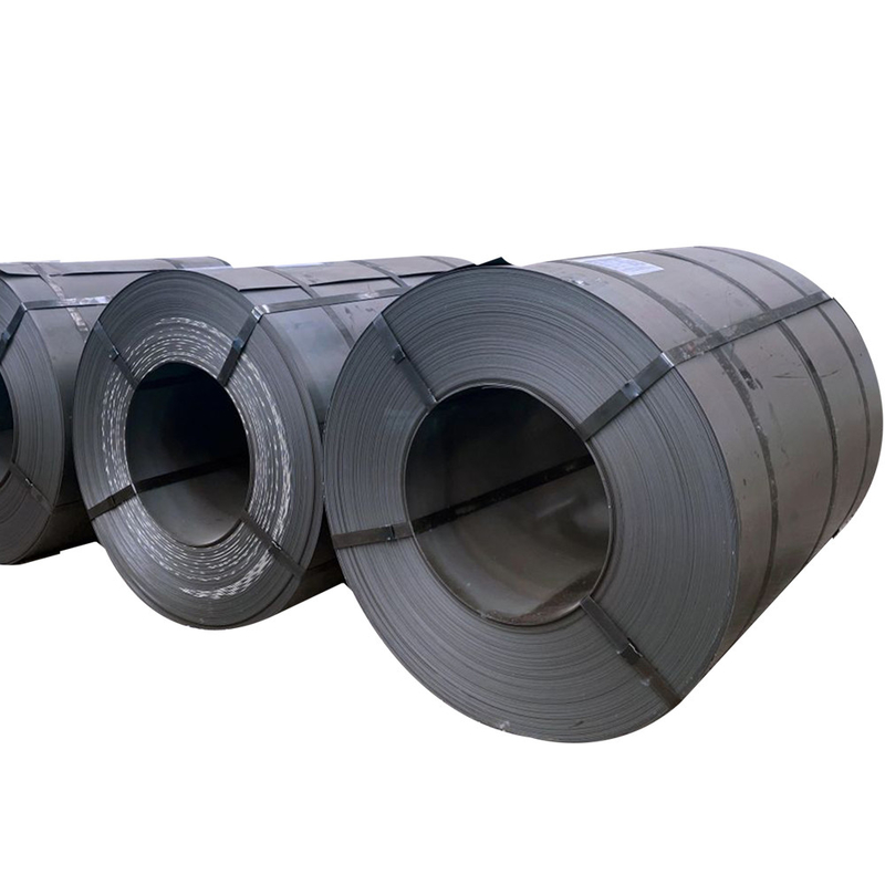 0.2-3mm Breite Stahlspule HRC Mild Ms Eisen Schwarz A36 Ss400 Q235 Q355 Q345ms S275jr Platten Warmgewalzte Kohlenstoffarme Spule