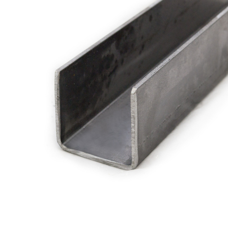 0.8 mm bis 3.0 mm Dicke Nichtlegiertes U-Kanal-Kohlenstoffstahl für das Trägersystem Q235 Q345 SS400 Material