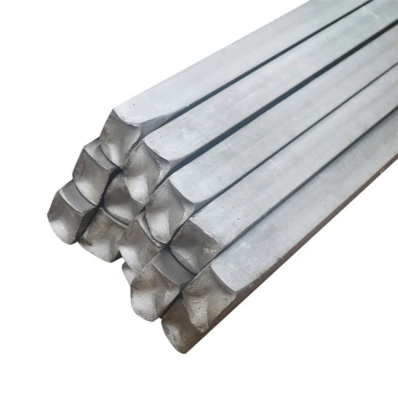 Endmaterial Q235 Q345 SS400 Kohlenstoffstahl Bauten Stahl Bauten Quadratbarren mit Toleranz ±3% und Chamfering