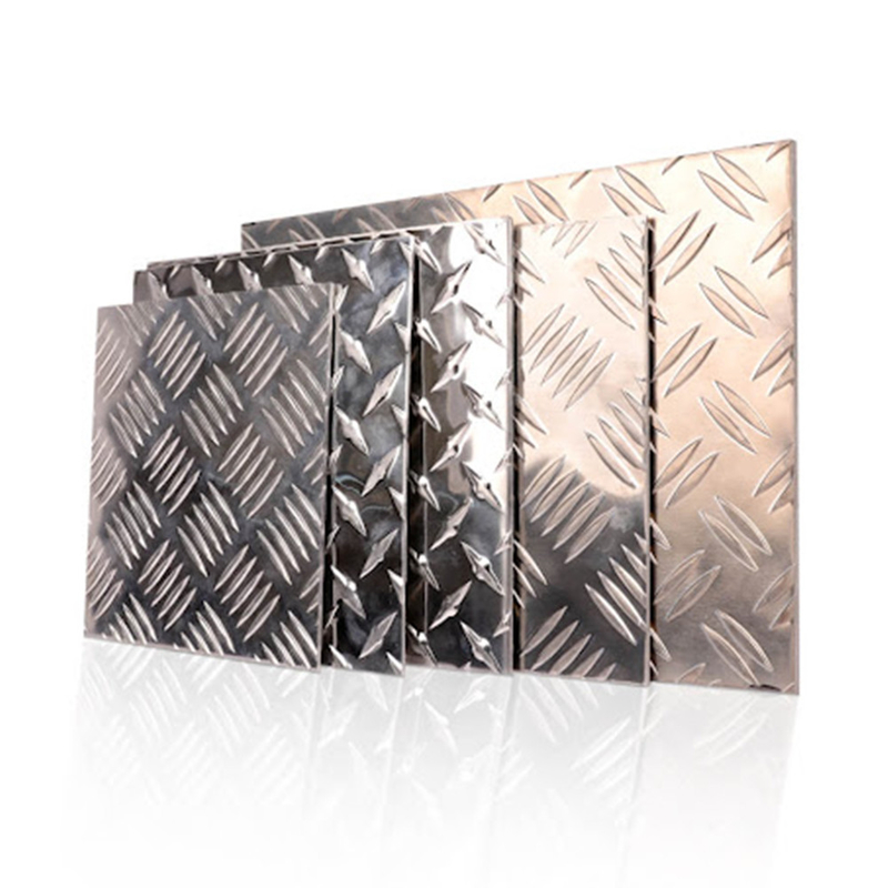 Hergestellt in China 3003 Aluminiumlegierung Fünfbalken Kartenplatte T3 T4 T5 Aluminium Checker Coil für Aufzugsboden