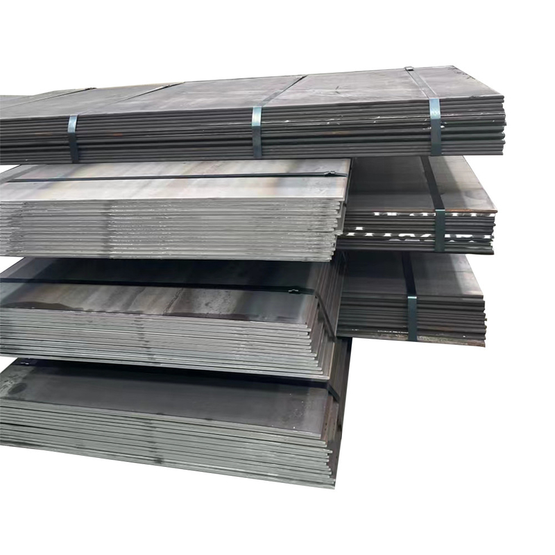 Gute Qualität ASTM A36 SS400 Q235 Q345 Q355 Warmgewalzte Stahlbleche aus Kohlenstoff für den Bau von Gebäuden
