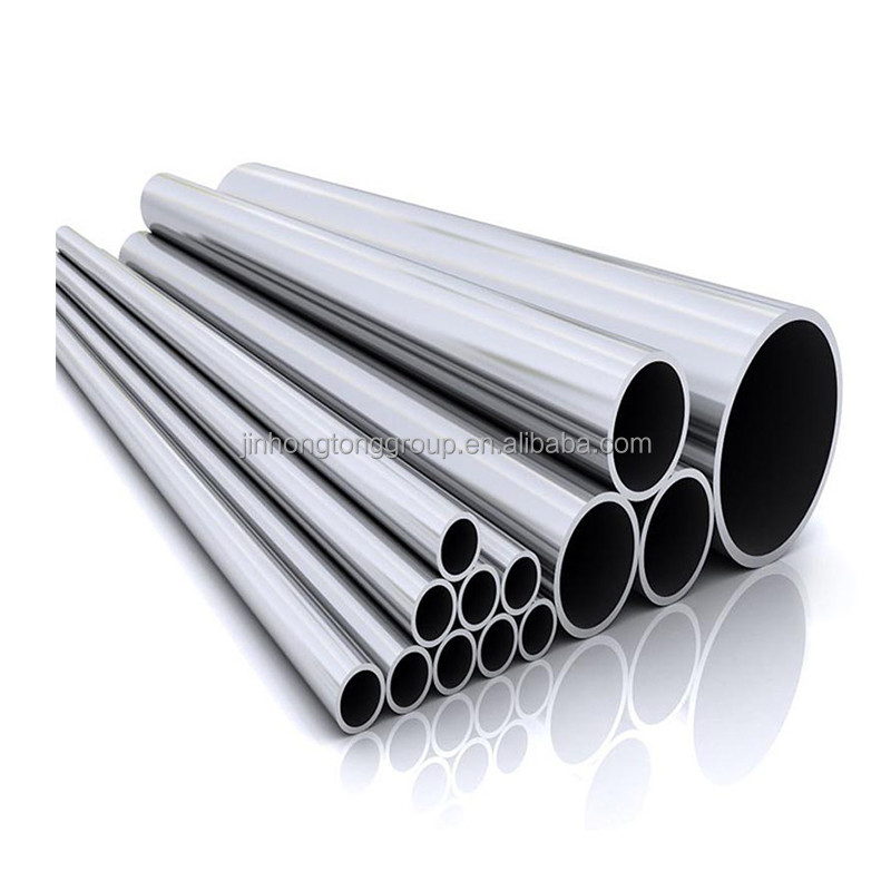 Hersteller Warmverkauf ASTM JIS 201 202 304 Edelstahlrohr Stahlrunder Flachrohr auf Lager