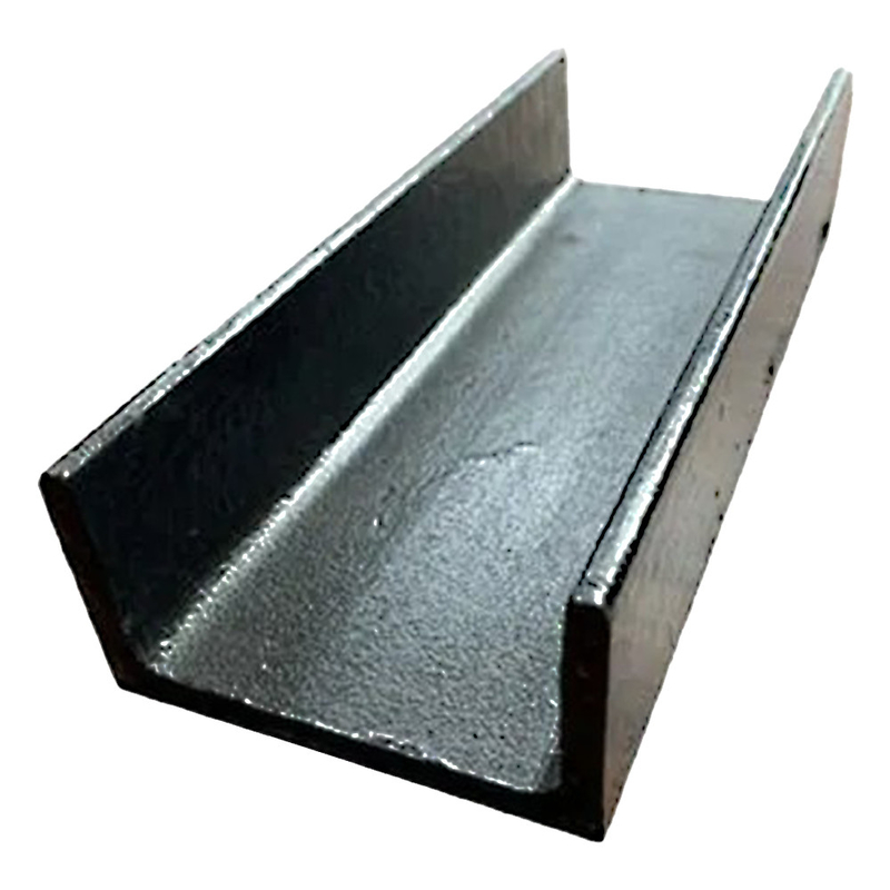 Direktverkauf aus der Fabrik: Feste vorverzinkte Plain Unistrut U Profile Strut Channel für Unterstützungsanwendungen