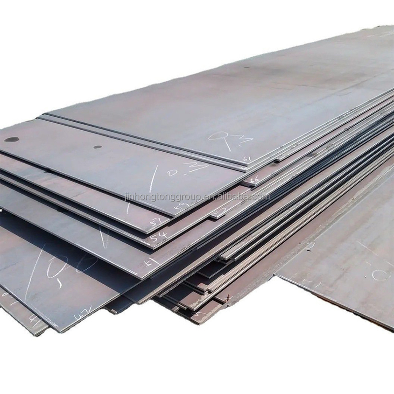 Eine große Auswahl an warmgewalzten Kohlenstoffstahlplatten, 2*1250*6000mm, erhältlich in den Sorten Q355, SS400 und Q195.