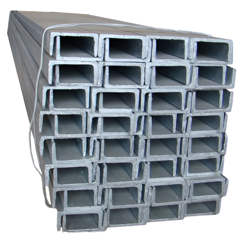 Chinesischer Hersteller DIN EN10025 S235J2G3/G4 Aluminiumverzinktes U &amp; C-Kanalstahl - hochwertige Strukturkanäle