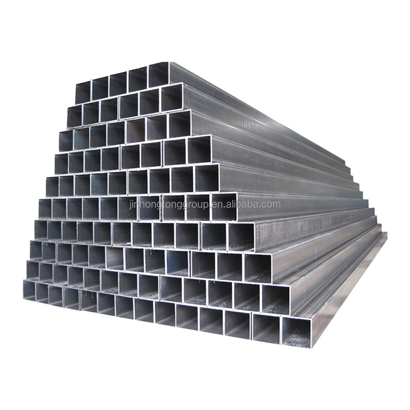 S235jr Ss400 A500 Kohlenstoffstahl geschweißtes Quadratrohr und Schlauchrohr Quadrat Stahl Hohlbereich Quadrat Schwarzes Stahlrohr