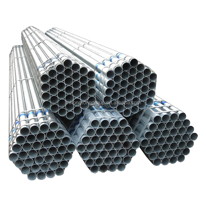 Hot Sale Verzinkte Rohre Zink 40g 60*2mm Rundverzinkte Stahlrohrröhre für den Bau